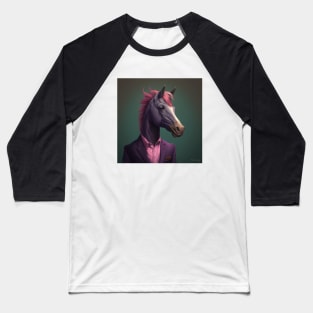 Illustration of cute Bojack horseman Baseball T-Shirt